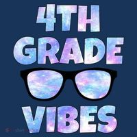 Cute Funny 4th Grade Vibes Cool Sunglasses Women's T-Shirt thumb 6