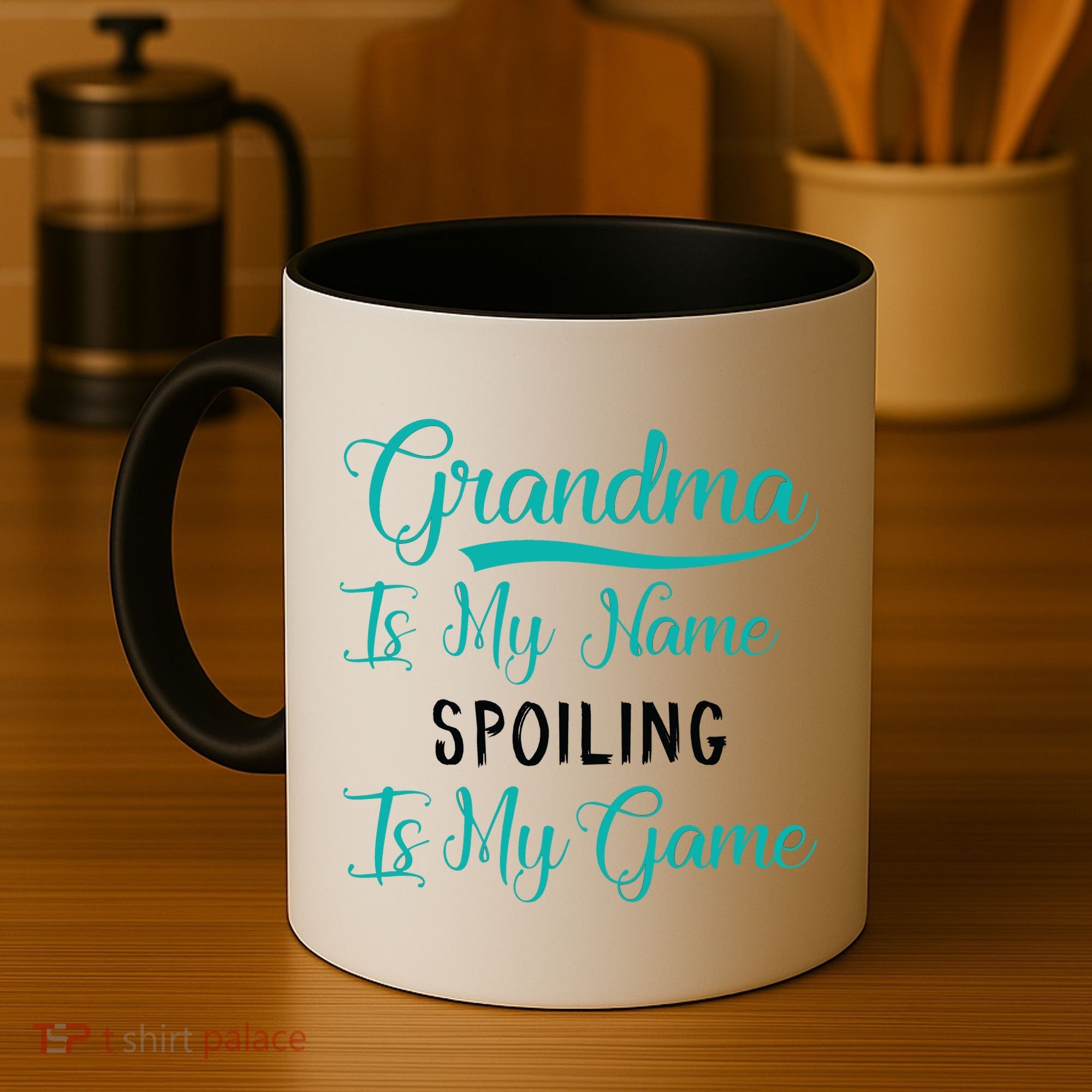 Cute Funny Grandma Is My Name Spoiling Is My Game Coffee Mug