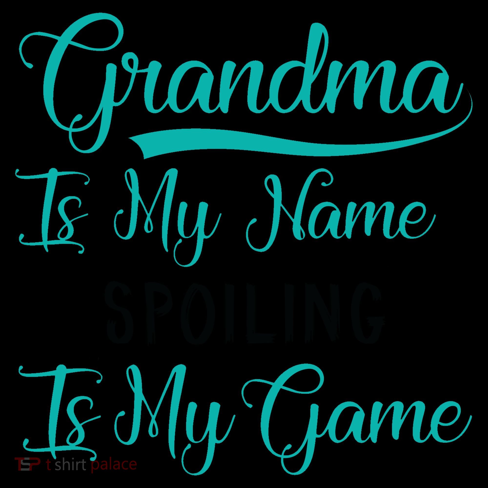 Cute Funny Grandma Is My Name Spoiling Is My Game Coffee Mug