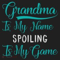 Cute Funny Grandma Is My Name Spoiling Is My Game Beanie thumb 2