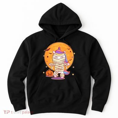 Cute Funny Halloween Unicorn Mummy Hoodie