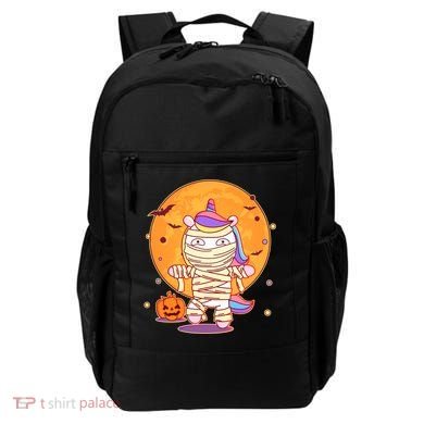 Cute Funny Halloween Unicorn Mummy Backpack