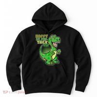 Cute Funny Happy St Pat-Trex Day Hoodie thumb 0