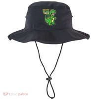 Cute Funny Happy St Pat-Trex Day Bucket Hat thumb 0