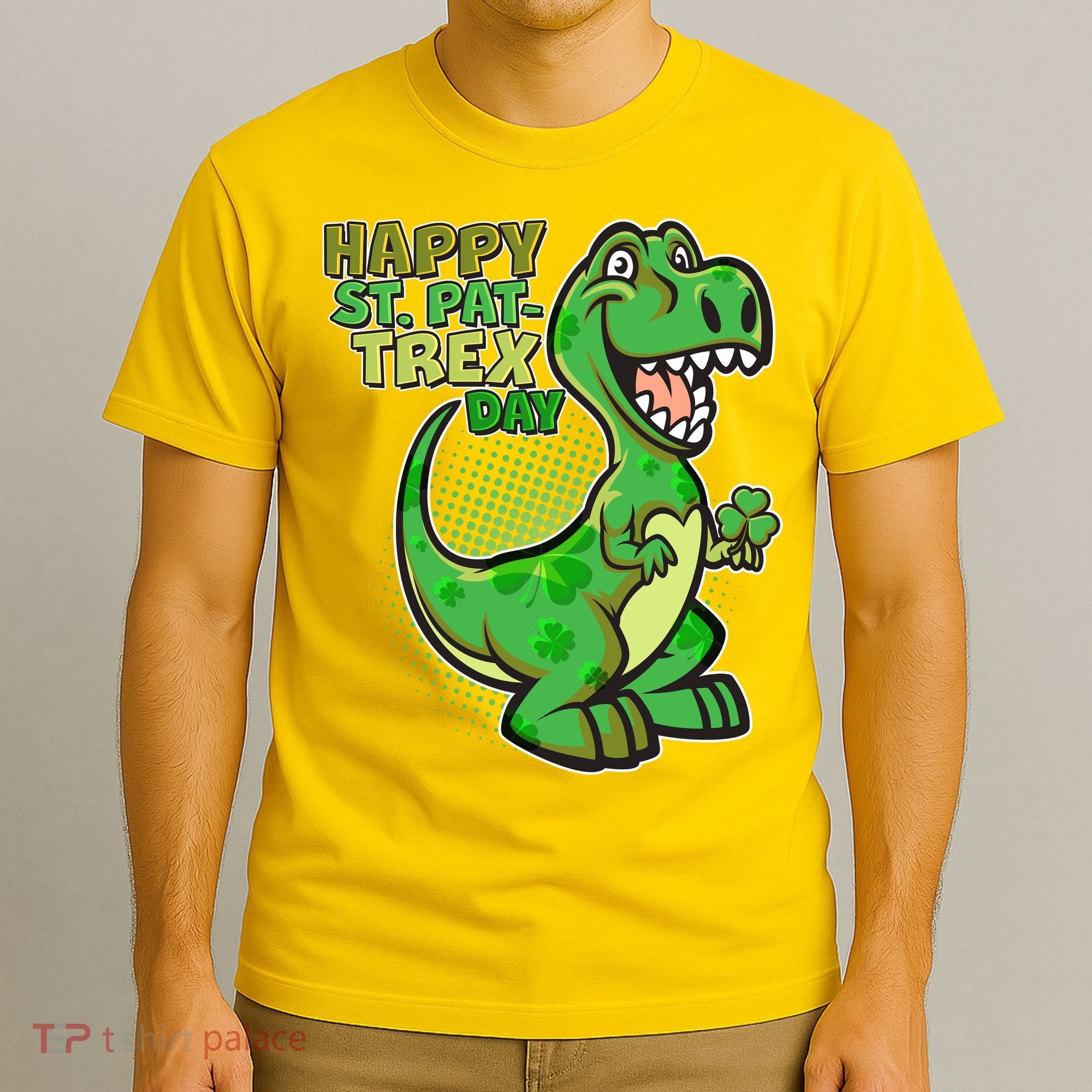 Cute Funny Happy St Pat-Trex Day T-Shirt