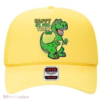 Cute Funny Happy St Pat-Trex Day Hat