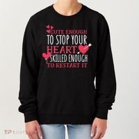 Cute Funny Nurse Meme Women's Sweatshirt thumb 0