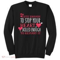 Cute Funny Nurse Meme Sweatshirt thumb 0