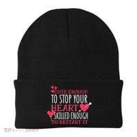 Cute Funny Nurse Meme Beanie thumb 0