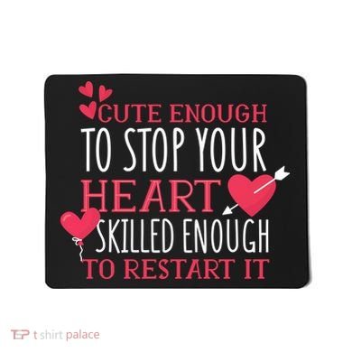 Cute Funny Nurse Meme Mousepad