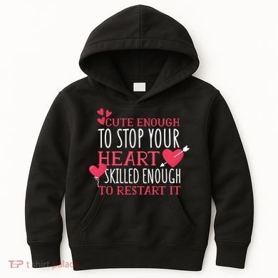 Cute Funny Nurse Meme Kids Hoodie