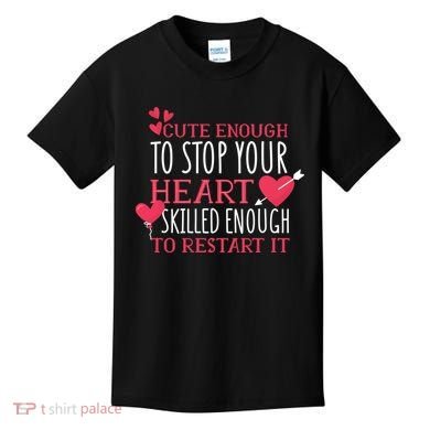 Cute Funny Nurse Meme Kids T-Shirt