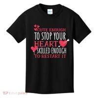 Cute Funny Nurse Meme Kids T-Shirt thumb 0