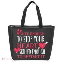 Cute Funny Nurse Meme Tote Bag thumb 0