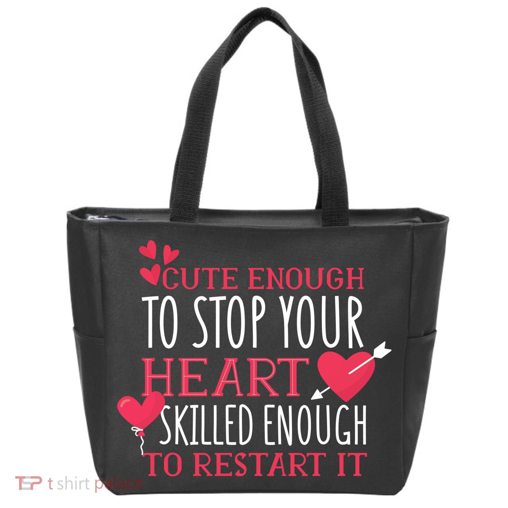 Cute Funny Nurse Meme Tote Bag