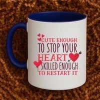 Cute Funny Nurse Meme Coffee Mug thumb 2