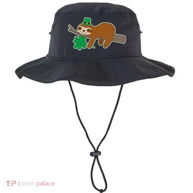 Cute Funny St Patrick's Day Sloth Bucket Hat