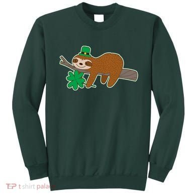 Cute Funny St Patrick's Day Sloth Sweatshirt