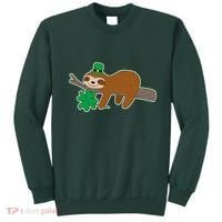 Cute Funny St Patrick's Day Sloth Sweatshirt thumb 0