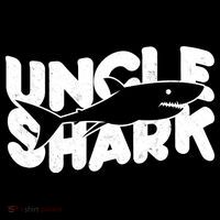 Cute Funny Uncle Shark USA-Made Doggie Bandana thumb 2