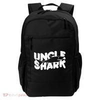 Cute Funny Uncle Shark Backpack thumb 0