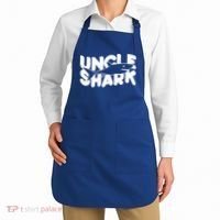 Cute Funny Uncle Shark Apron thumb 2