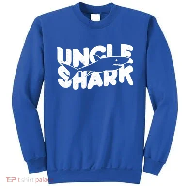 Cute Funny Uncle Shark Sweatshirt