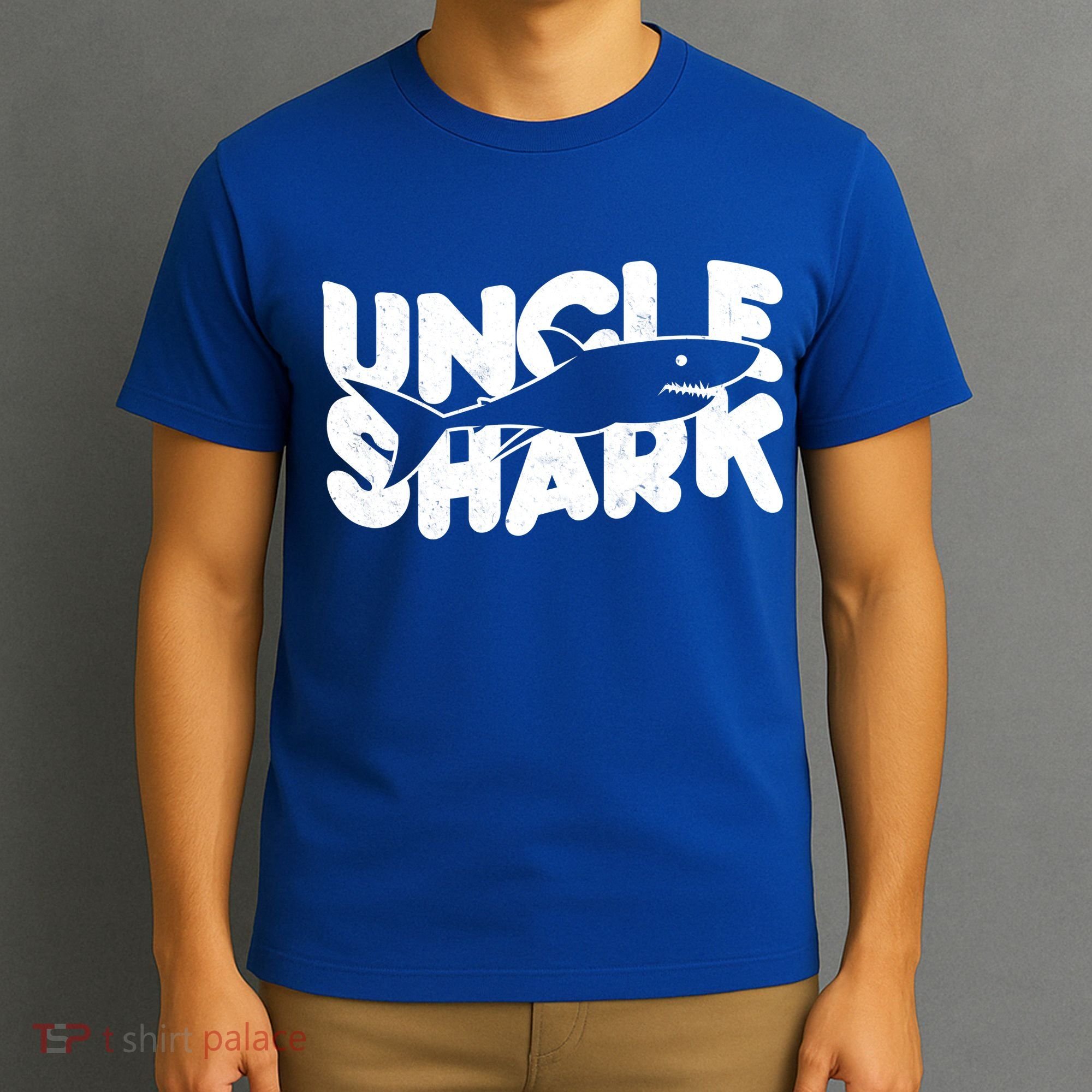 Cute Funny Uncle Shark T-Shirt