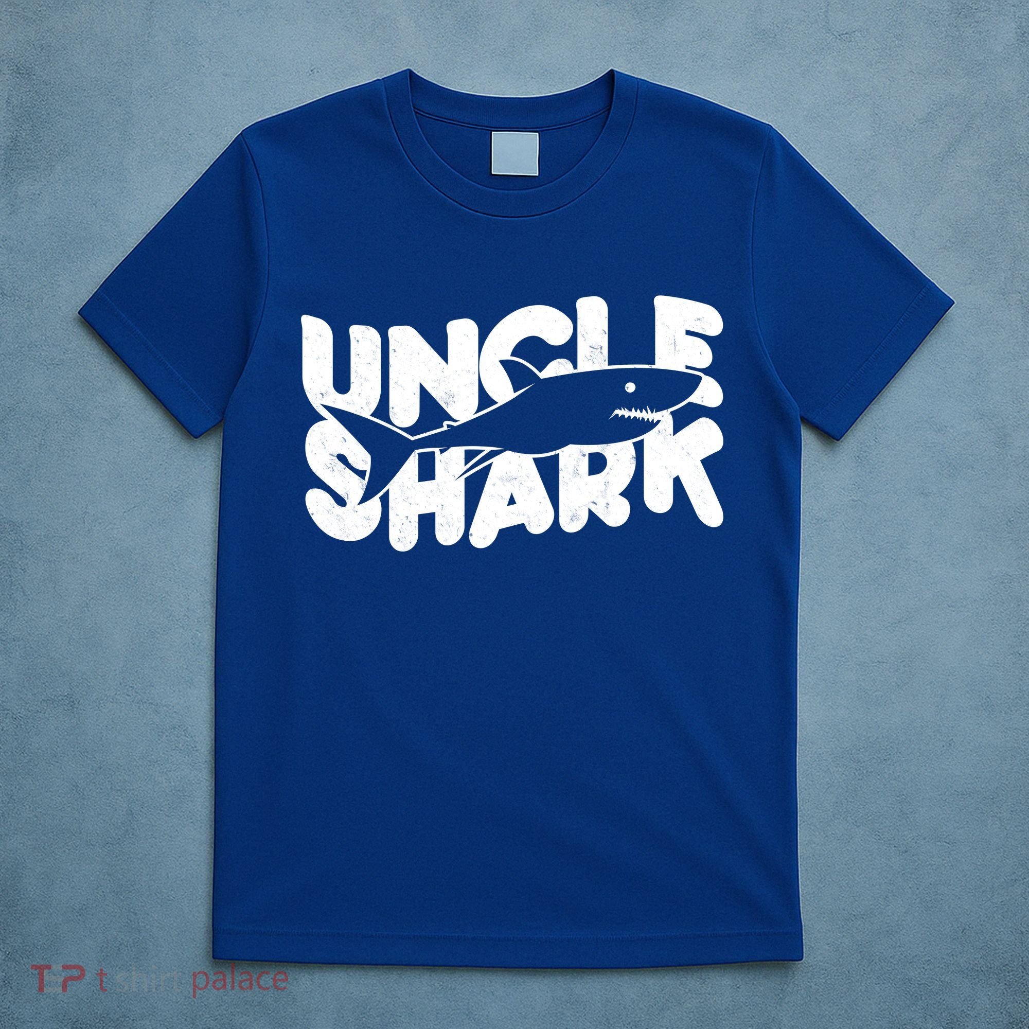 Cute Funny Uncle Shark T-Shirt