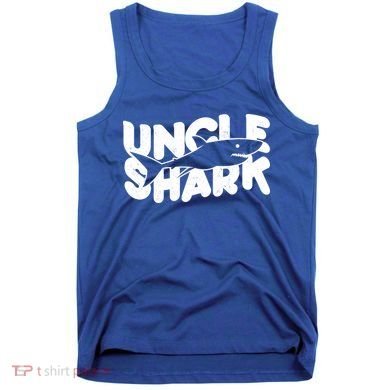 Cute Funny Uncle Shark Tank Top