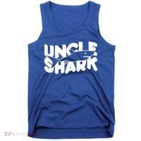 Cute Funny Uncle Shark Tank Top thumb 0