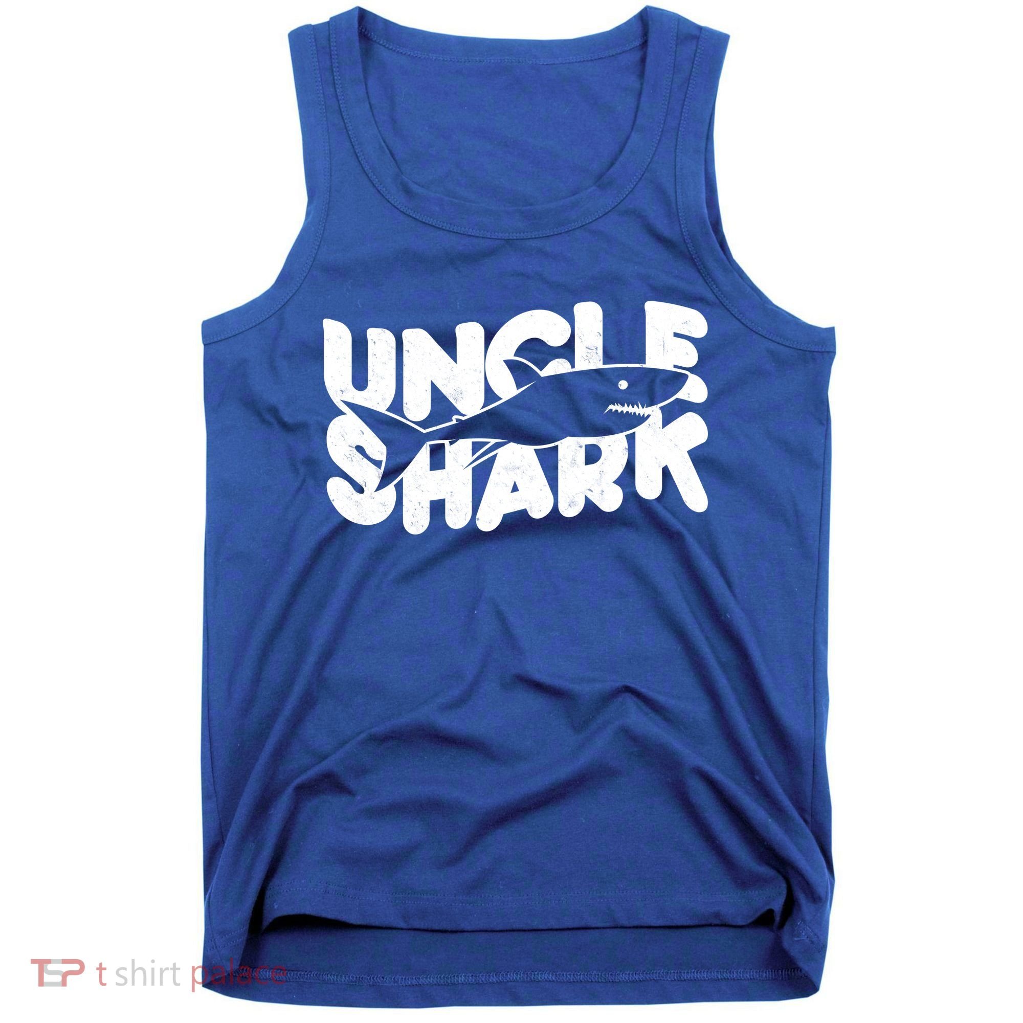 Cute Funny Uncle Shark Tank Top
