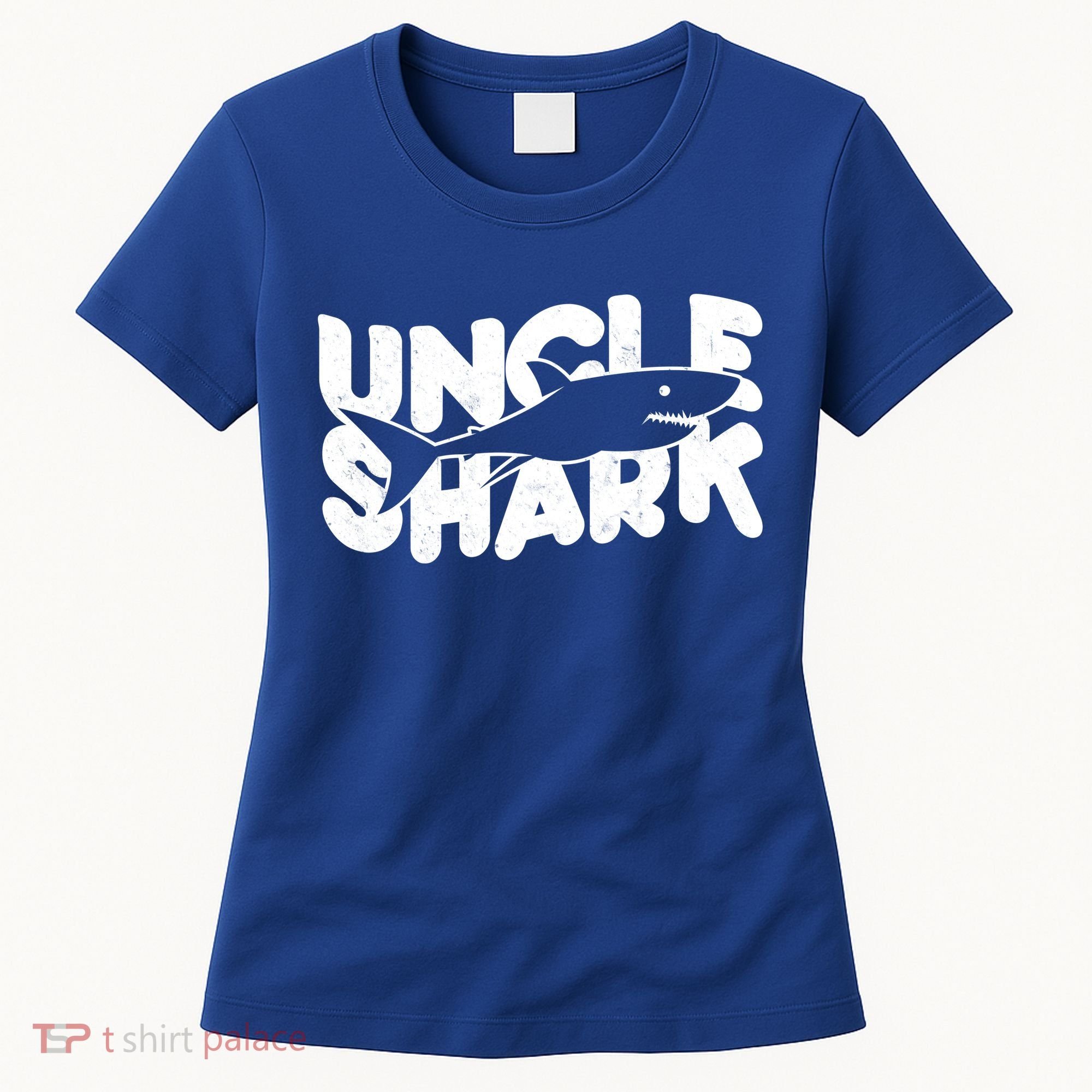 Cute Funny Uncle Shark Women's T-Shirt