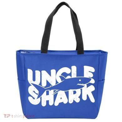 Cute Funny Uncle Shark Tote Bag