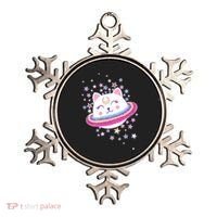 Cute Galaxy Saturn Cat  Ornament thumb 0