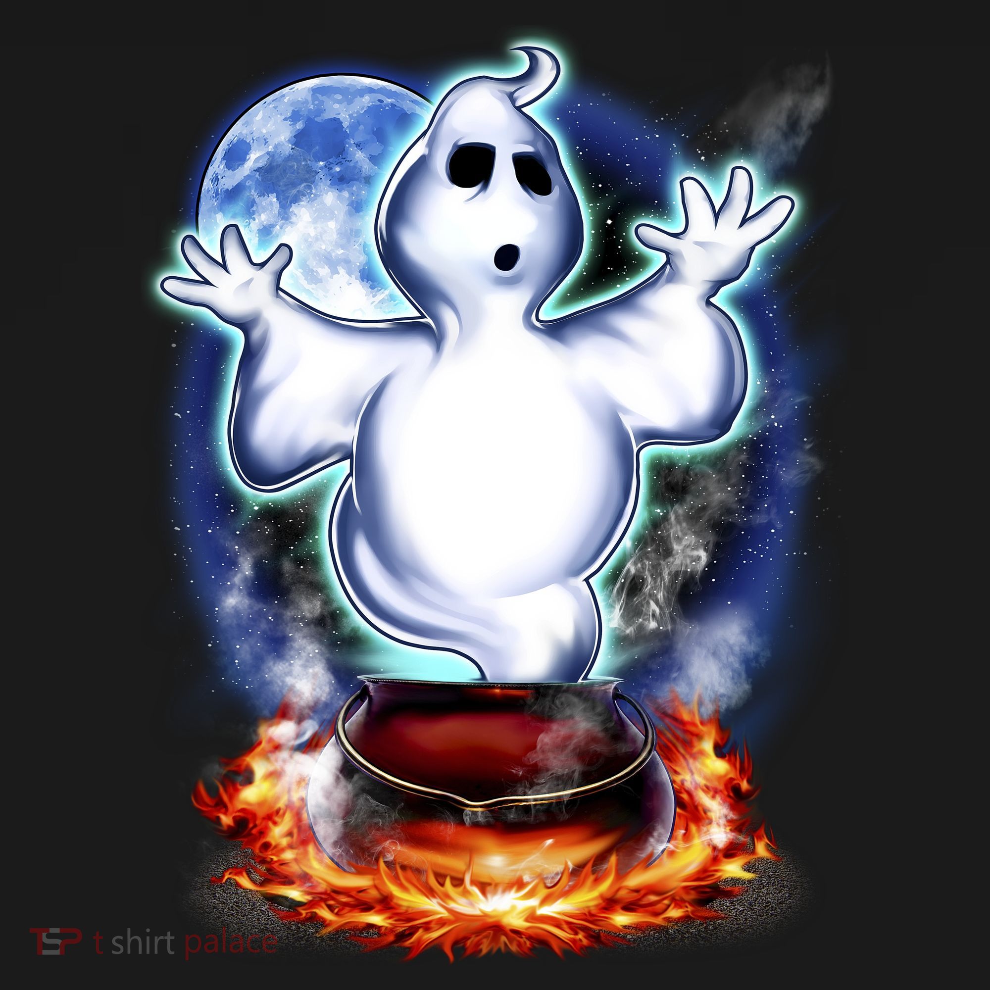 Cute Ghost Halloween Doggie Tank