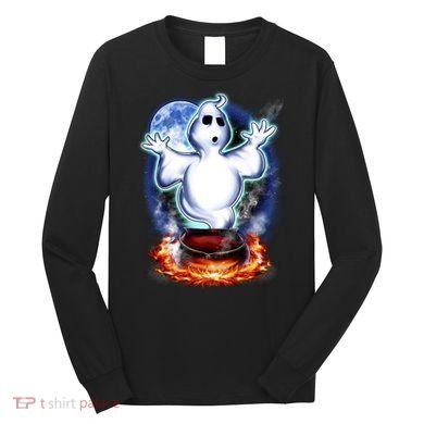 Cute Ghost Halloween Long Sleeve Shirt