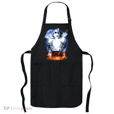 Cute Ghost Halloween Apron
