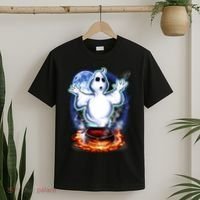 Cute Ghost Halloween T-Shirt thumb 2