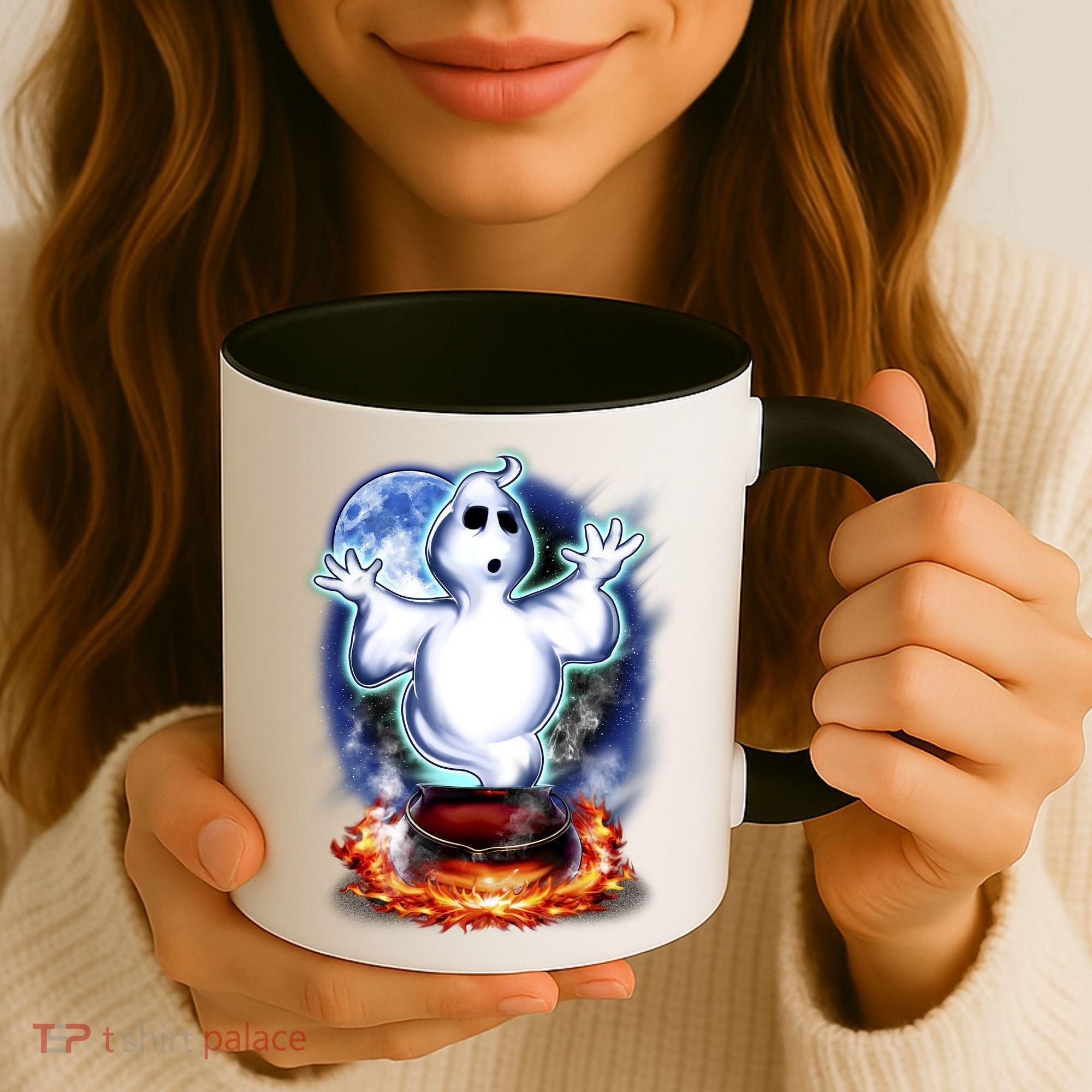Cute Ghost Halloween Coffee Mug