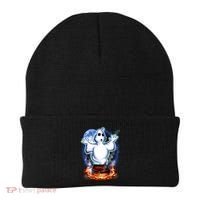 Cute Ghost Halloween Beanie thumb 0