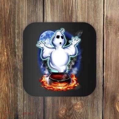 Cute Ghost Halloween Coaster