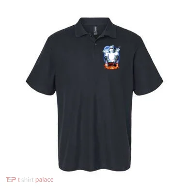 Cute Ghost Halloween Polo
