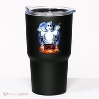 Cute Ghost Halloween Tumbler thumb 0
