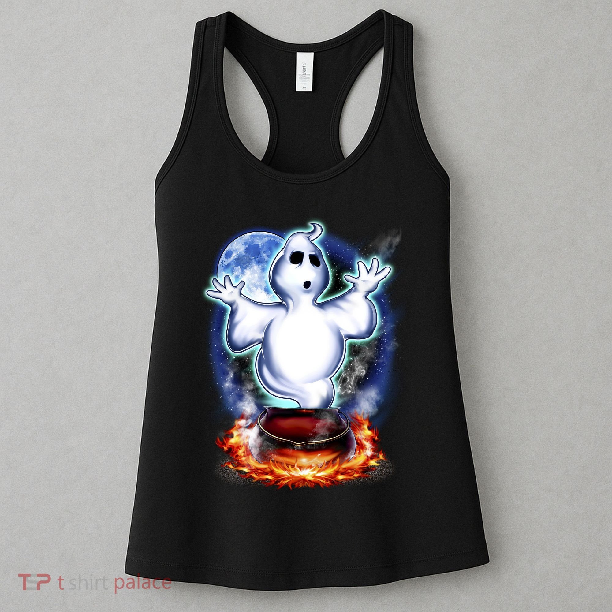 Cute Ghost Halloween Women's Tank Top