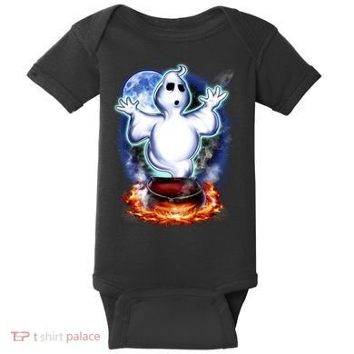 Cute Ghost Halloween Baby Bodysuit