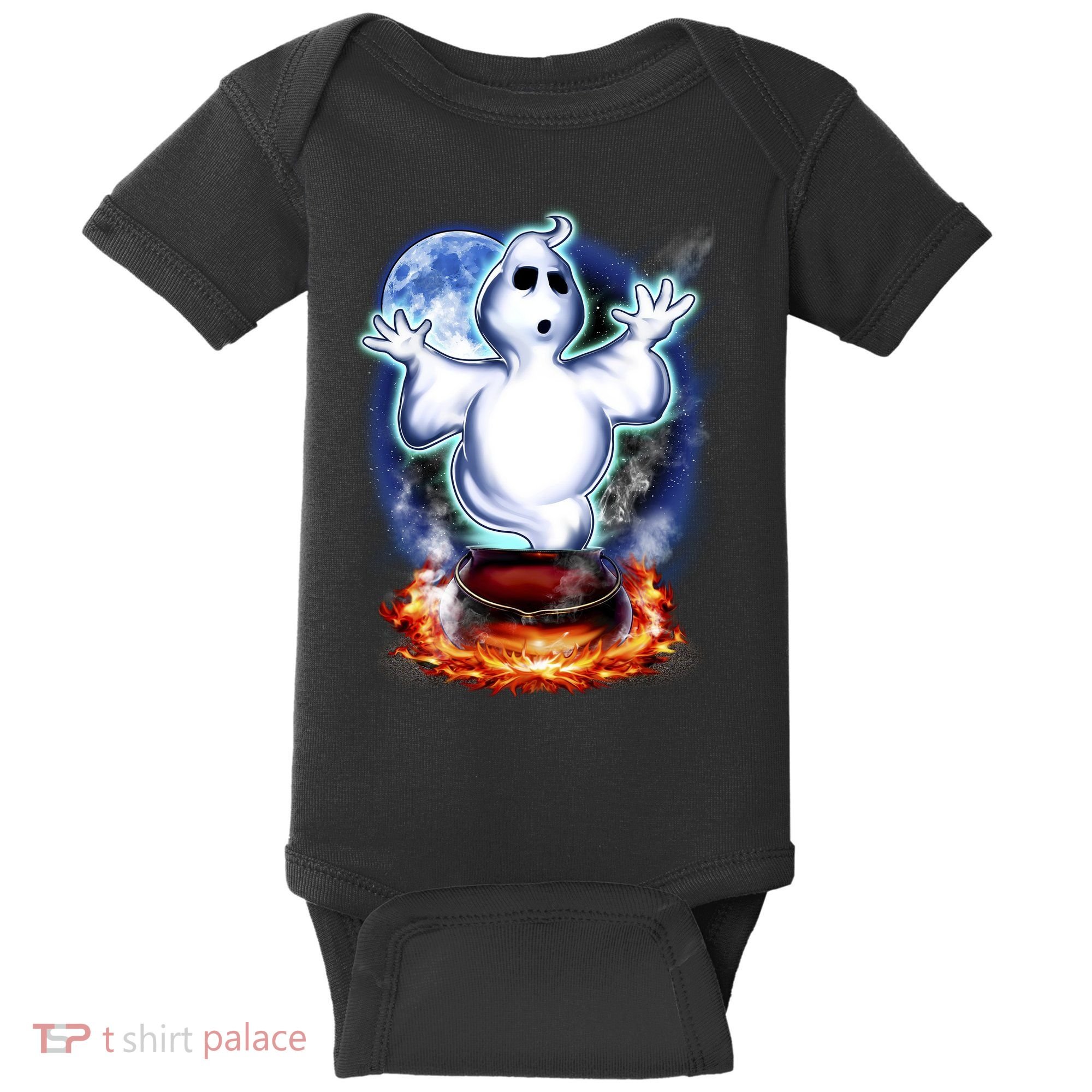 Cute Ghost Halloween Baby Bodysuit