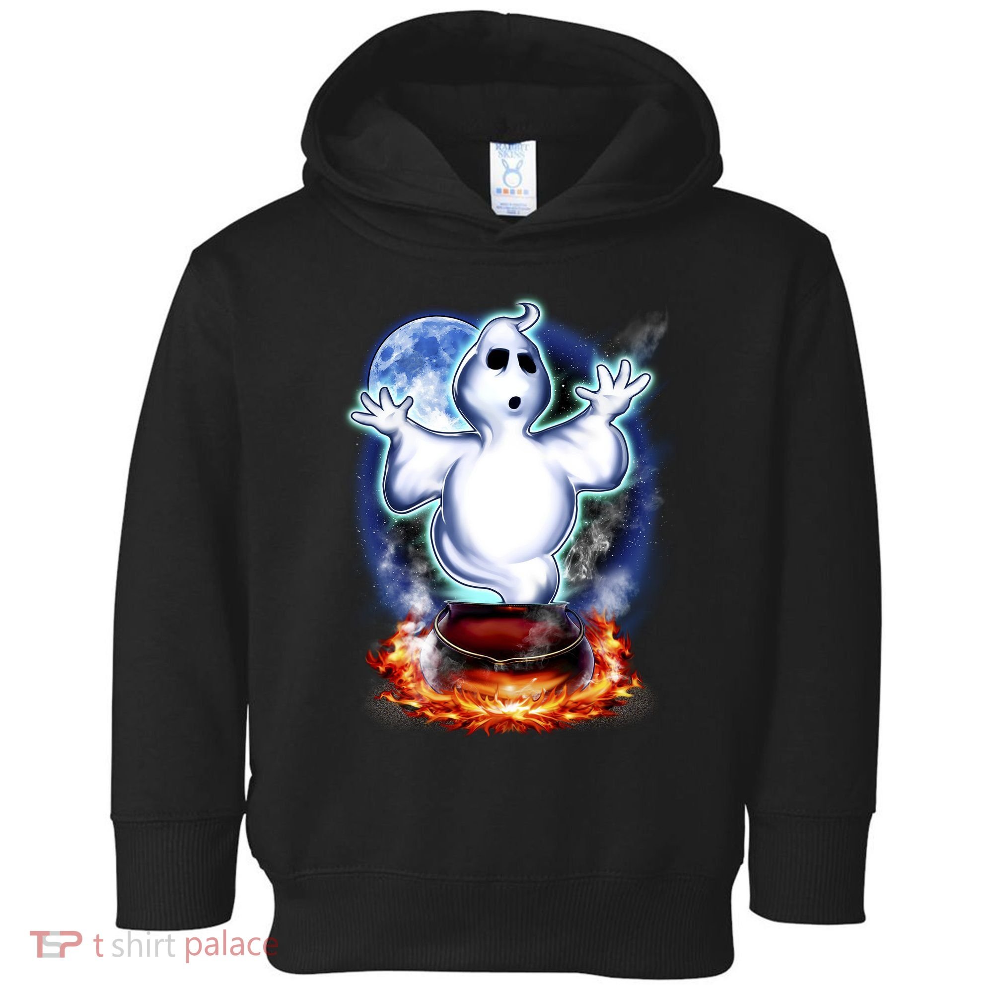 Cute Ghost Halloween Toddler Hoodie