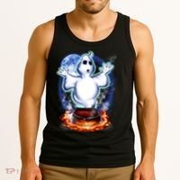 Cute Ghost Halloween Tank Top thumb 3