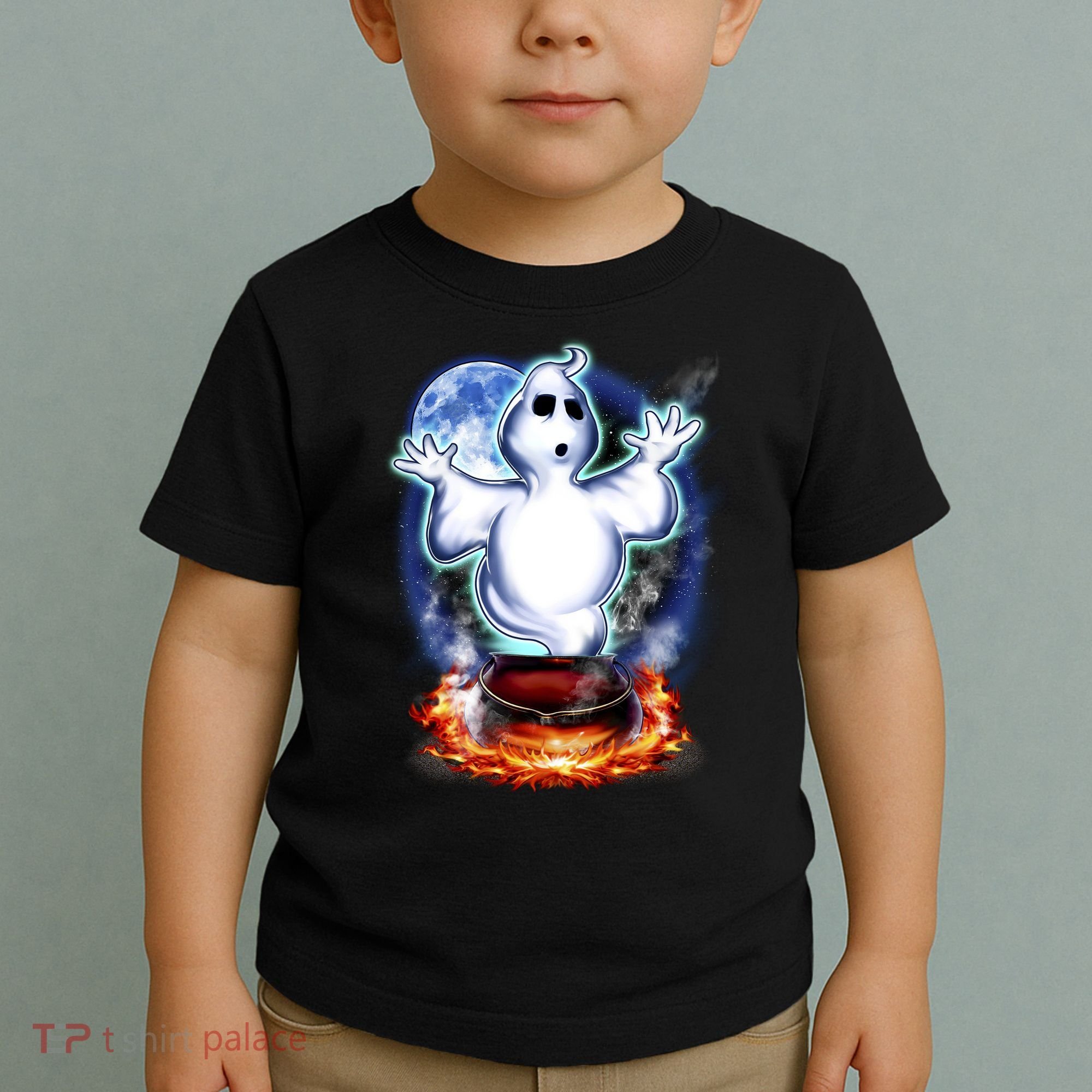 Cute Ghost Halloween Toddler T-Shirt